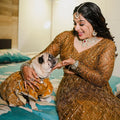dog lehenga